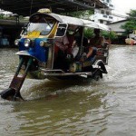 A modified Tuk Tuk