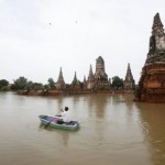 Avoiding the flood in Ayuthaya